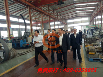 山东临清政府党组莅临鲁磁指导工作