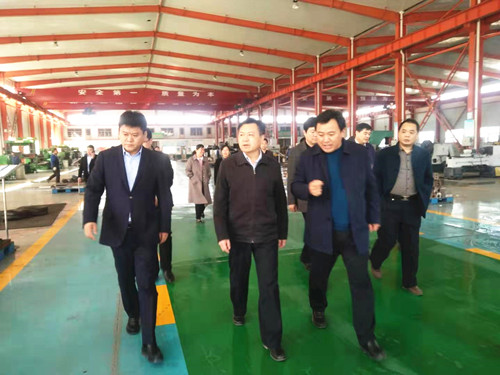 临清市委书记何宪卓前来鲁磁参观视察 临清市委书记何宪卓前来鲁磁参观视察