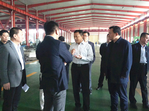 市委书记何宪卓莅临鲁磁科技调研 市委书记何宪卓莅临鲁磁科技调研
